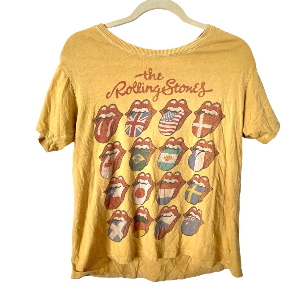Rolling Stones Logo‎ Graphic Concert Band T-Shirt Size S
